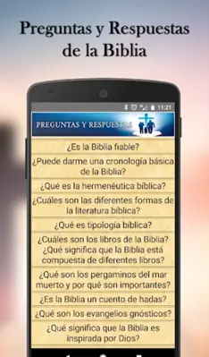 Preguntas y Respuestas Biblia android App screenshot 6